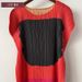 New Pleated Spring-summer European And American Printed Graffiti Character Sleeveless With Belt, High-end Women's Dress_ecoleips.com