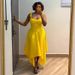 Women's Clothing American Style 2-Piece Set Sweet Fresh Solid Color Camisole Vest High Waist Skirt For Spring_ecoleips.com
