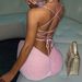 Women's Clothing Sexy Split One-step Dress_ecoleips.com