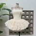 Women's Clothing Tulle Ballet Skirt Boning And Tie Up Bodice Paired With Matching Shorts Women's Dress Skirts_ecoleips.com