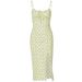 Women's Clothing Spring Hot Products New Women's Suspender Floral Slit Dress_ecoleips.com