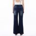 Cross-border European And American Women's Clothing, Vintage Loose-fit Flared Jeans, Casual Versatile Floor-length_ecoleips.com