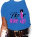 Summer European And American Cross-border Foreign Trade Plus-size T-shirt, Round-neck Casual Loose-fitting Short-sleeve_ecoleips.com