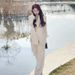 girl Fashion Women's Elegant Professional Suit 2025 Spring Autumn New Lazy Style Blazer Wide-Leg Pants Two-Piece Set_ecoleips.com