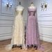 Women's Clothing Elegant Temperament Solid Color Diamond Pattern Design Floating Sleeves Dress_ecoleips.com