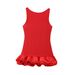 Women's Clothing ZR Style Women's Fashion Solid Color Slim Sleeveless Suspender Short Dress 8453777_ecoleips.com