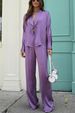 Women's Clothing Spring And Summer New Solid Color Lace Up Trousers Casual Fashion Suit NTZ3490_ecoleips.com