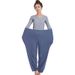 2XL-7XL Plus Size Pajamas Pant For Women New Spring Autumn Cotton Sleepwear Pants Loose Ladies Home Wear Sleep Pantalones_ecoleips.com