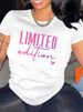 Summer European And American Cross-border Foreign Trade Plus-size T-shirt, Round-neck Casual Loose-fitting Short-sleeve_ecoleips.com