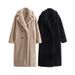 2026 Women's Clothing Autumn And Winter New Products Street Fashion Fleece Long Lamb Wool Coat Coat_ecoleips.com