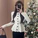 girl French Style Bow Red Sweater Autumn Winter New Year Christmas Atmosphere Outfit Inner Layer Knitted Top For Women_ecoleips.com