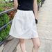 K Quick Drying Sports Shorts For Women's Casual Shorts With Elastic Waistband And Front Slit Design, Work Pants Skirt_ecoleips.com