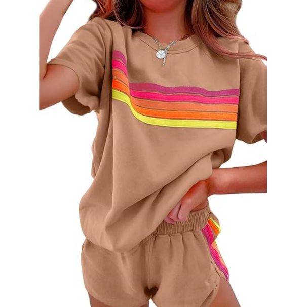 Women's Clothing New Home Suits Simple Style Contrast Color Fashion Casual Suits_ecoleips.com