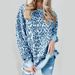 2023 New European And American Style Autumn/Winter Printed Pullover Loose Leopard Print Round Neck Long_ecoleips.com