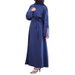 In-stock Fashion 2026 Spring Elegant Ladies' Dress With Lace Sleeves, Pullover Style, Large Hemline Long Gown, Direct_ecoleips.com