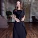 Elegant High-Waisted Maxi Dress – Timeless Black Dress For Women (S-Xxl, Fall/Winter Essential, Stretch Polyester)_ecoleips.com