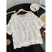 Women's 3D Floral Cotton T-Shirt Loose Fit Top With Retro Fashion Embroidery_ecoleips.com