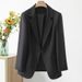 Women's Clothing Suit Jacket Casual Small Suit Large Size 100kg Wearable Temperament Suit Top_ecoleips.com