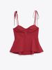 Women's Clothing Strapless Top American Style Thin Summer Fashion Trendy Clothing Hommade Feel Regular Fit Polyester_ecoleips.com