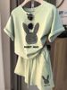 Women's Clothing Loose Sports Casual Running Suit Fashionable Versatile Age Reducing Short Sleeved Shorts Two Piece Suit_ecoleips.com