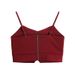 Versatile Short Camisole Women, Black Strapless With Chest Pads, Suitable For Wearing Under Blazer Or As A Top To Show_ecoleips.com