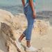 European And American INS Fashion Simple Pocket Hip-Lifting High Elasticity Denim Ripped Capri Pants For Women_ecoleips.com