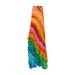 Women's Sexy Off-Shoulder Fluffy Cake Dress Fashion Print Independent Station European American Style Cross Border Design Spring/Autumn Summer_ecoleips.com