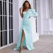 Women's Clothing couture high-end light luxury big swing sexy tail dress_ecoleips.com