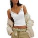 New European And American Cross-border Women's Clothing Y2K Sexy Style Lace Camisole Solid Color Ribbed Tank Top_ecoleips.com