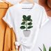 Cross-border Plus-size Clothing New Floral Dandelion Women's Short-sleeve T-shirt_ecoleips.com