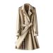 ng2510292 DFVF Women's Trench 2026 New Long Style, Elegant Versatile, British Style Spring And Autumn Coat For Women, In Stock_ecoleips.com