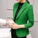 2025s 2025 New Jacket Women's Mini Suit Red Multi-color Versatile Trend Korean Version Simple_ecoleips.com