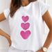 New New Plus-size Women's Clothing, 3D Petal Girl Short-sleeve Top For Women, Summer_ecoleips.com