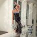 Women's Clothing Luxury Feather Beaded Sling Slim Banquet Evening Dress Elegant Fashion Party_ecoleips.com