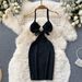 Women Dress Sexy Cut Out Waist Package Hips Split Bodycon Dress Summer Fashion Lady Knitted Party Vestidos Sundress_ecoleips.com