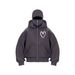 Women's Double Hooded Zip Up Cardigan Sweatshirt Windproof High Street Jacket Couple Style Streetwear Brand Print_ecoleips.com