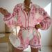 Women's Clothing High Waist Shorts Fashion Shirt Linen Casual Temperament Suit_ecoleips.com