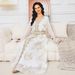 Women's Clothing New Style Gold Stamped Muslim Long Skirt Dubai Tourism Dress Dress_ecoleips.com