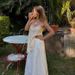cross-border European American Women's Clothing Early Spring New Sweet And Elegant Layered Lace Splicing_ecoleips.com