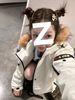 girl Workwear Parka Down Jacket For Women Winter Fleece Lined Thickened Student Warm Loose Hooded Cotton Coat Trendy_ecoleips.com