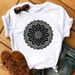 European And American Cross-border Foreign Trade Women's Clothing Geometric Pattern Printed Round-neck Short-sleeve_ecoleips.com