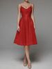 Women's Long Dress Sexy Strappy Embroidered Sleeveless Dress_ecoleips.com
