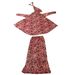Islamic Traditional Dress Two-Piece Set Hui Ethnic Plus Size Women's Clothing_ecoleips.com