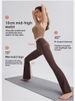 High Elastic Nude Shark Pants Hip Lift High Waist Thin Wide Leg Fitness Flared Pants Wear Yoga Pants Women_ecoleips.com