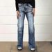Women's Washed Stretch mid Rise Casual Straight Leg Jeans Versatile Fashionable Cotton Denim for Spring/Autumn Summer_ecoleips.com