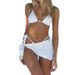 New 2026 Sexy Polka Dot Bikini 3 Piece Two Piece Swimsuit European American Style Beachwear for Women's Vacation_ecoleips.com