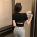2026 Summer Super Hot Hot Girl Design Hollow Backless Tight Short Sleeve T-Shirt For Women_ecoleips.com