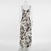 Autumn Winter Sexy Design Printed Strapless Round-neck Versatile Ankle-length Dress, European And American Retro Fashion_ecoleips.com