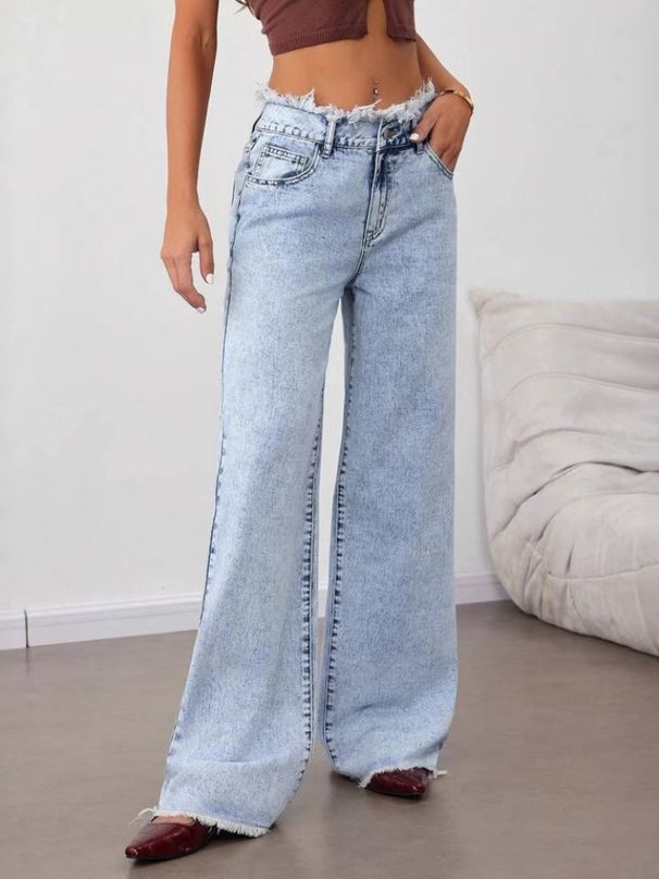 K New Women's Straight Leg Jeans For Jeans_ecoleips.com