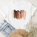 New Spring-summer T-shirt, Loose Fit, 3D Makeup And Manicure Print, White Short-sleeve Women's T-shirt_ecoleips.com
